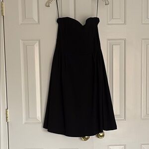 Strapless Black Dress